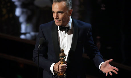 Daniel Day-Lewis wins his third Oscar for best actor