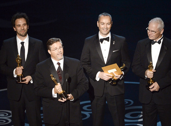 Bill Westenhofer recebe o Oscar de Efeitos Visuais