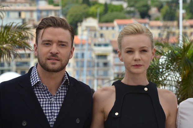 Justin Timberlake e Carey Mulligan em Cannes pelo filme "Inside Llewin Davies"
