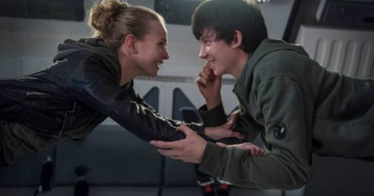 BRITT ROBERTSON and ASA BUTTERFIELD star in THE SPACE BETWEEN US