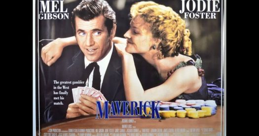 Maverick, com Mel Gibson e Jodie Foster