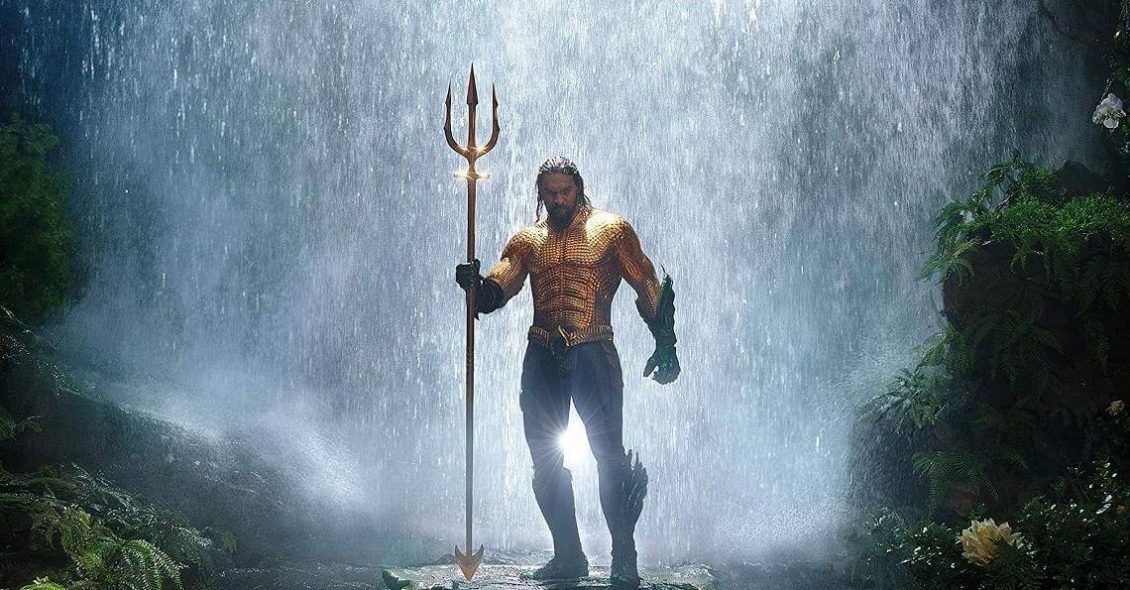 Aquaman - Jason Momoa com tridente