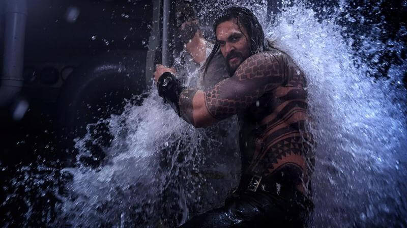 Jason Momoa no filme Aquaman