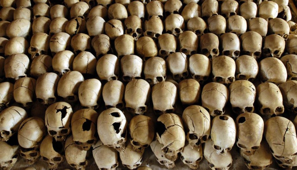 Crânios de Vídeo das Vítimas de Ruanda
