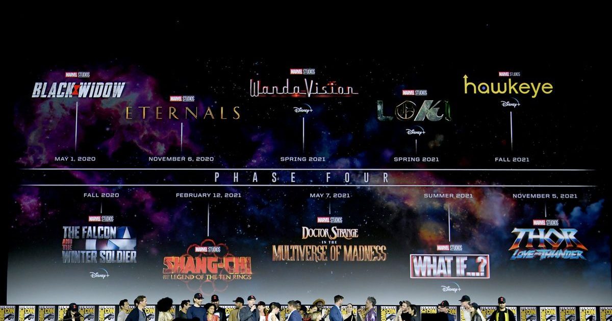 Marvel Studios anuncia filmes e séries da fase 4 na SDCC