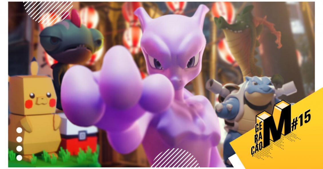 Mewtwo, pokémon e outras animações 3D